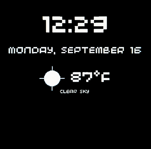 Pimoroni Presto Weather Clock cover image